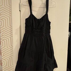 Aritzia Black Flowy Dress